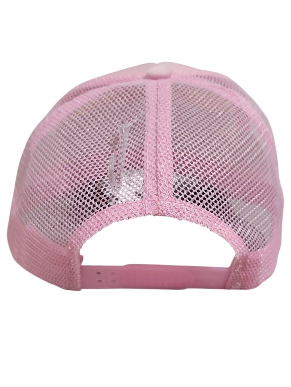 Living The Dream Embroidered Patch Pink Foam Adjustable Trucker Hat New One Size - Picture 3 of 8